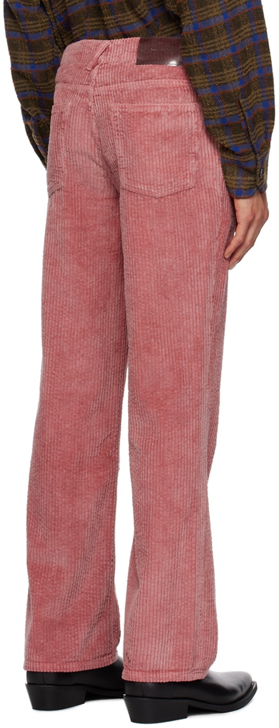 Our Legacy Pink 70s Cut Trousers Our Legacy