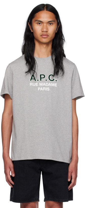 Photo: A.P.C. Gray Madame T-Shirt