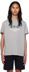 A.P.C. Gray Madame T-Shirt