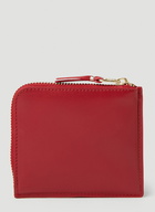 Outside Pocket Wallet in Red