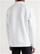 adidas Golf - Primegreen-Jacquard Half-Zip Golf Top - White