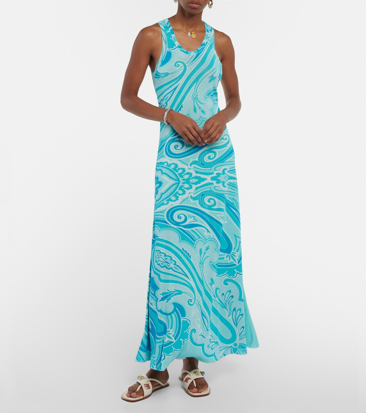 Etro Printed maxi dress Etro