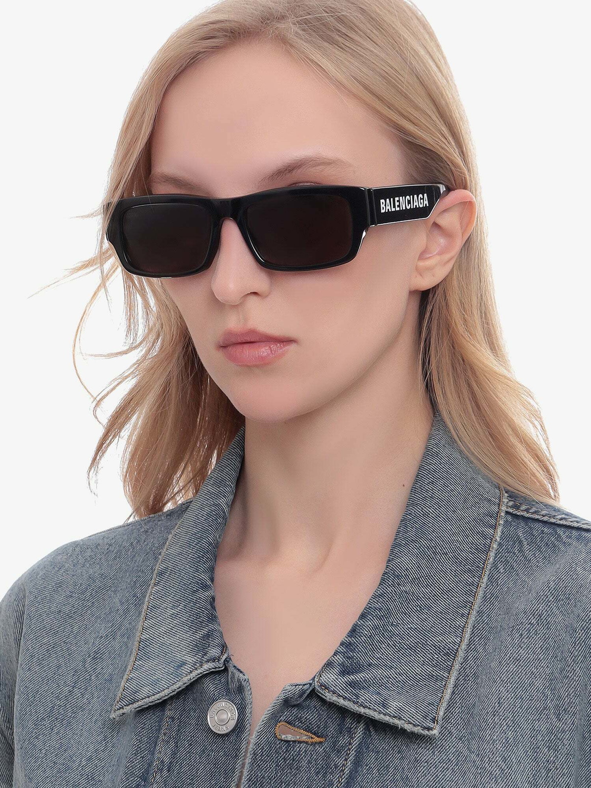 Balenciaga Sunglasses Black Womens Balenciaga