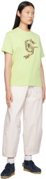 Gentle Fullness Green Graphic T-Shirt