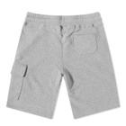 C.P. Company Undersixteen Women's Lens Sweat Short in Grey Melange