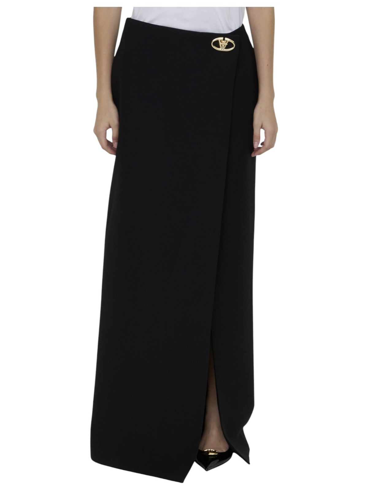 Valentino Garavani Printed Viscose Skirt Valentino Garavani