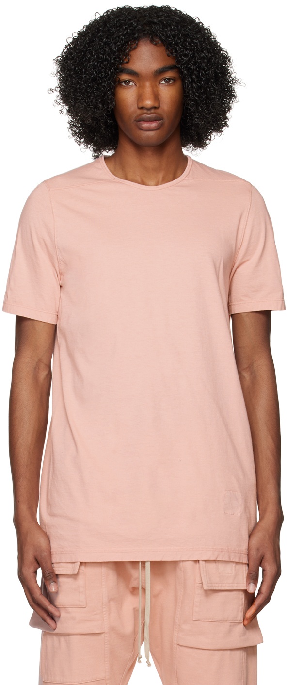 Photo: Rick Owens Drkshdw Pink Level T-Shirt