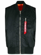 Alpha Industries Black Nylon Vest