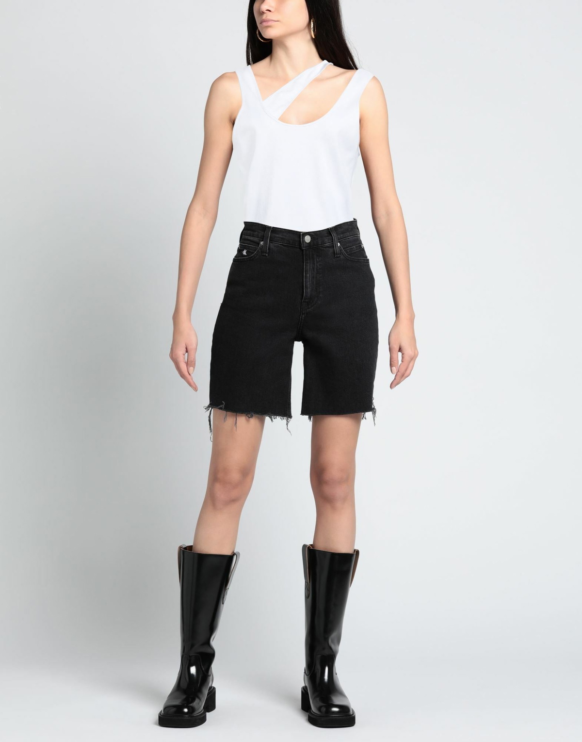 Gauchere Womens Top in White