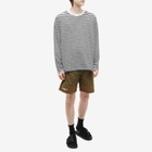 Neighborhood Men's Nylon Logo Swim Short in Olive Drab
