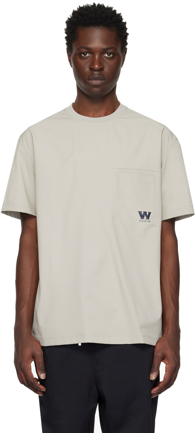 Wooyoungmi Gray Patch Pocket T-Shirt Wooyoungmi