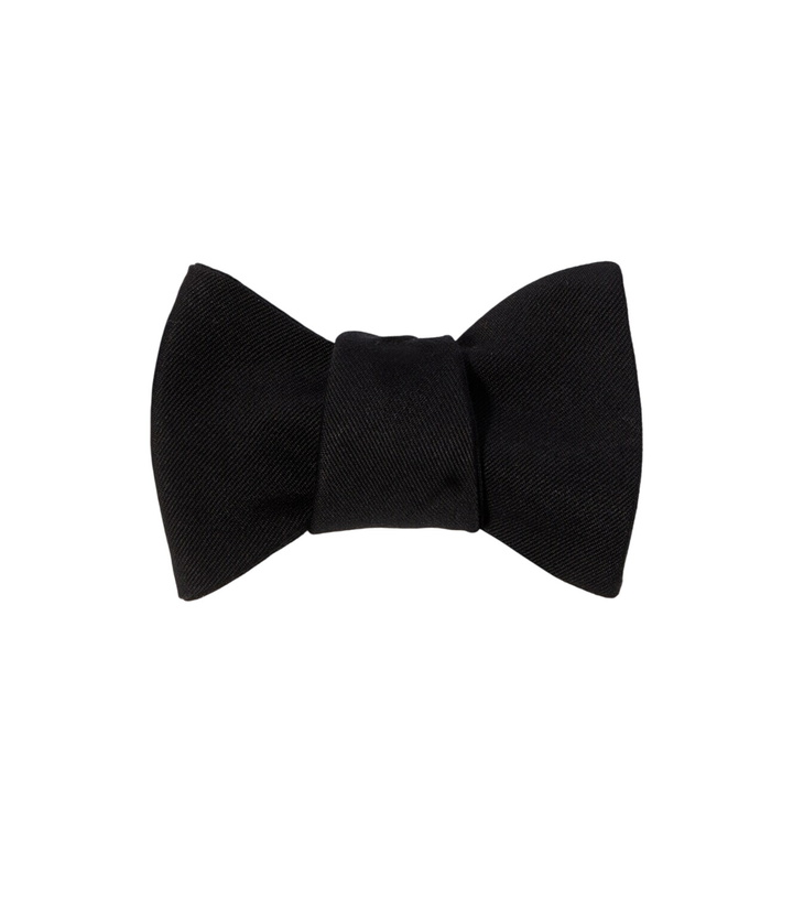 Photo: Dunhill Wool and silk bow tie