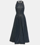 Brunello Cucinelli Denim maxi dress