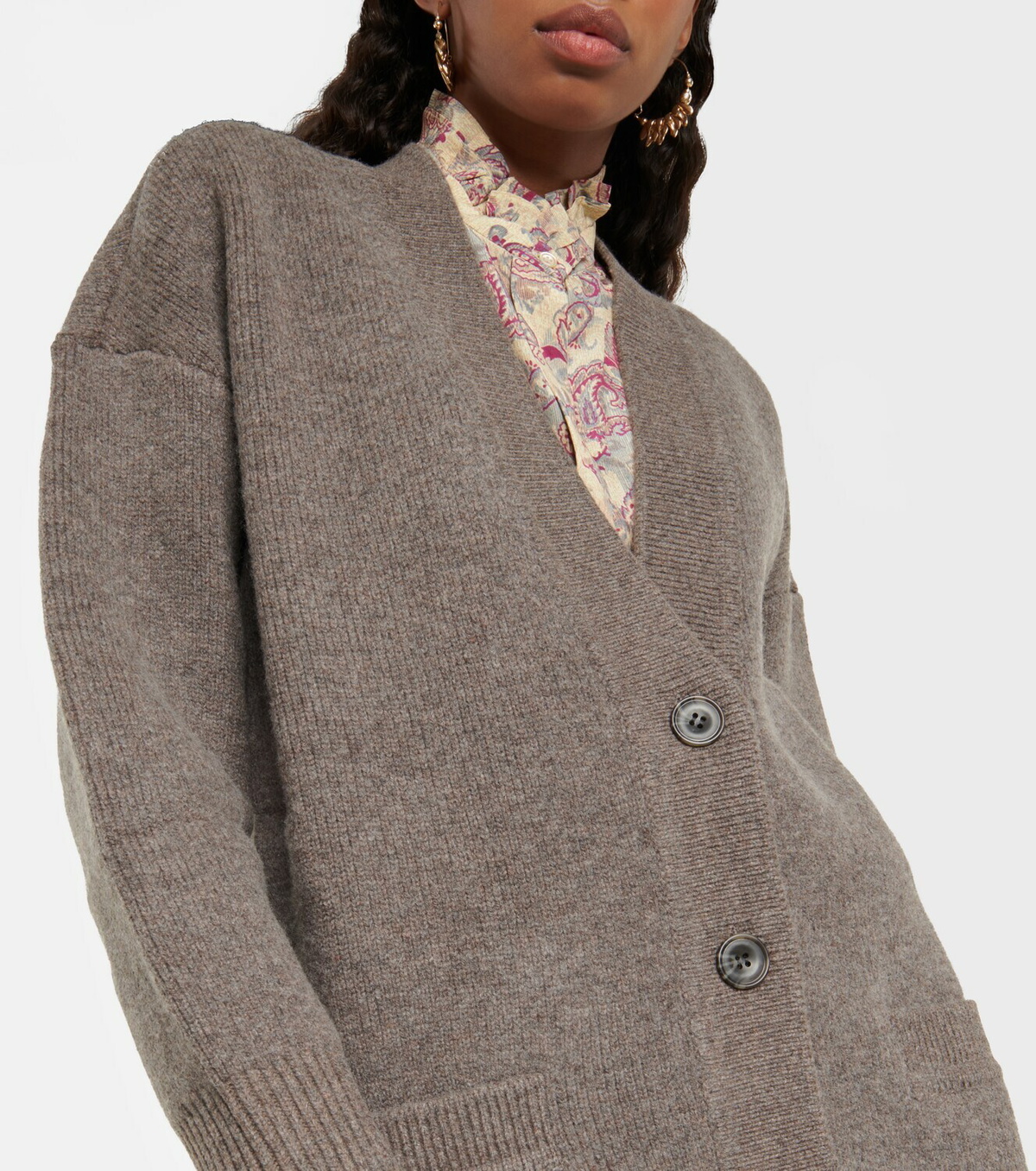 Marant Etoile Wool-blend cardigan Isabel Marant Etoile