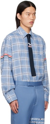 Thom Browne Blue Armband Shirt