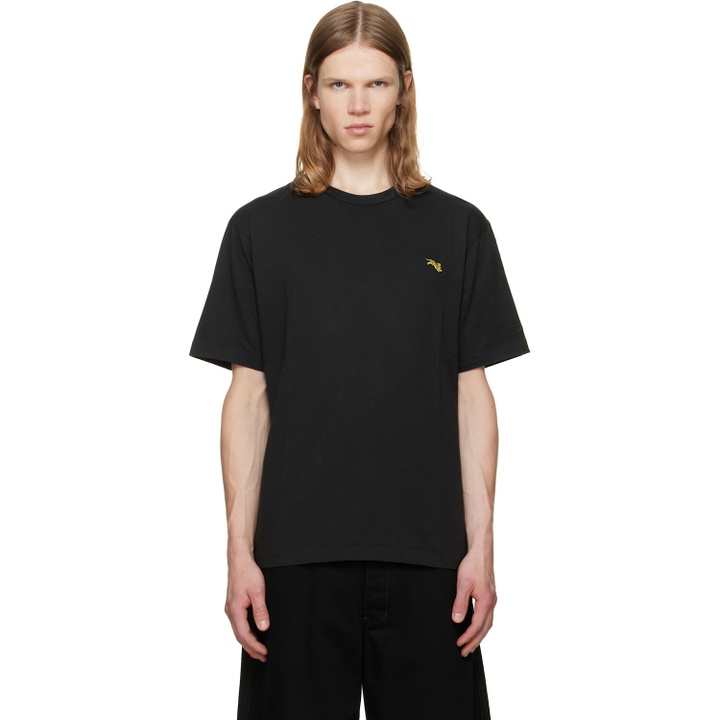 Photo: Kenzo Black Kenzo Paris 'KENZO Jumping Tiger' Embroidered T-shirt