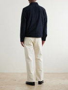 Rag & Bone - Suede Trucker Jacket - Blue