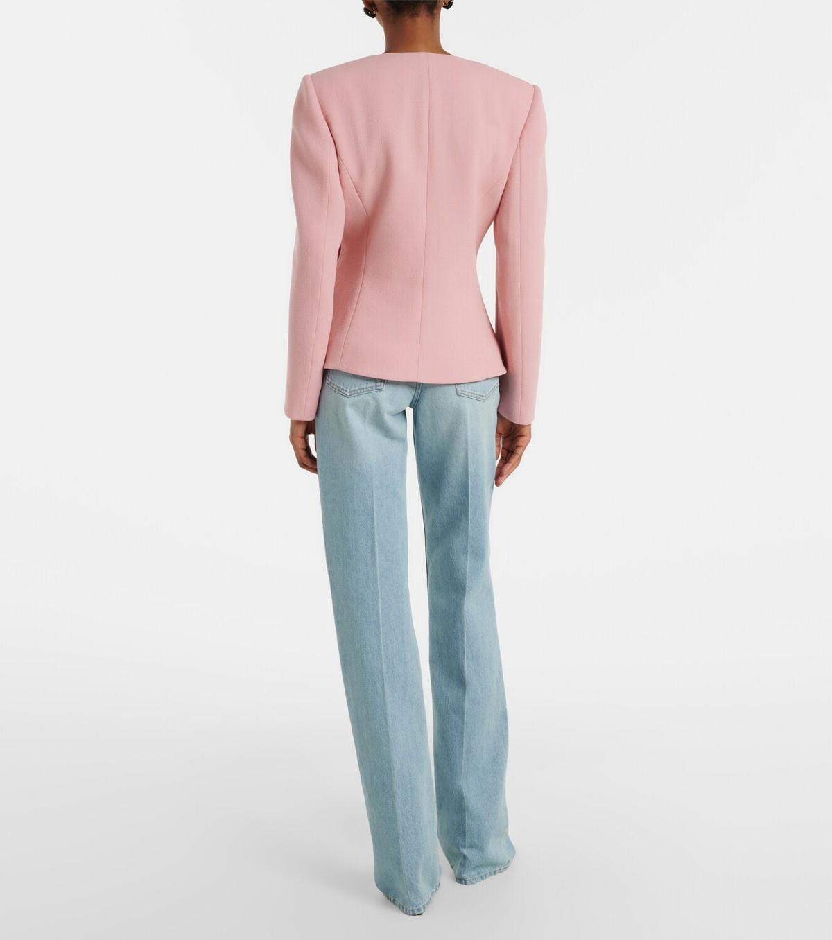Valentino High-rise straight jeans