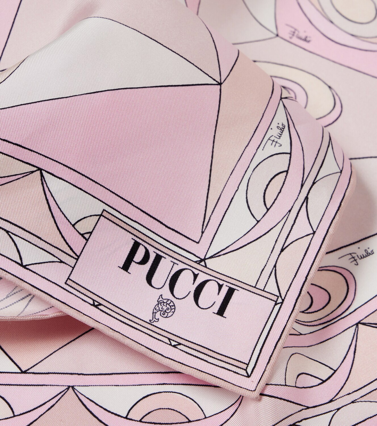 Pucci Occhi silk twill scarf