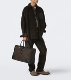 Loewe Amazona 180 leather top-handle bag