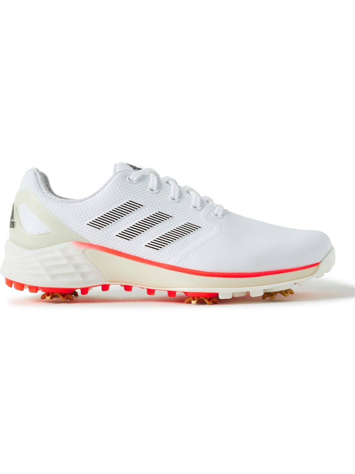 Photo: adidas Golf - ZG21 Rubber-Trimmed Sprintskin Golf Sneakers - White