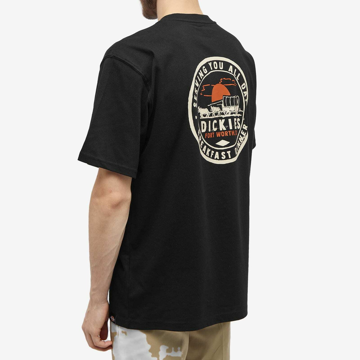 Tシャツ・カットソー DICKIES Men T-shirt Black DK0A4ZAR BLK1 Dickies Men's Wood Logo Tee Black | Buy Dickies Men's Wood