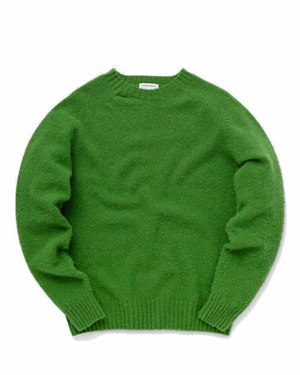 Photo: Edmmond Studios Shetland Sweater Green - Mens - Pullovers