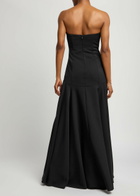 Odd Muse Ultimate Muse Strapless Twill Maxi Dress Black