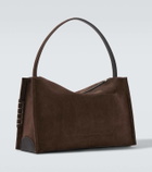 JW Anderson Loafer Large suede shoulder bag