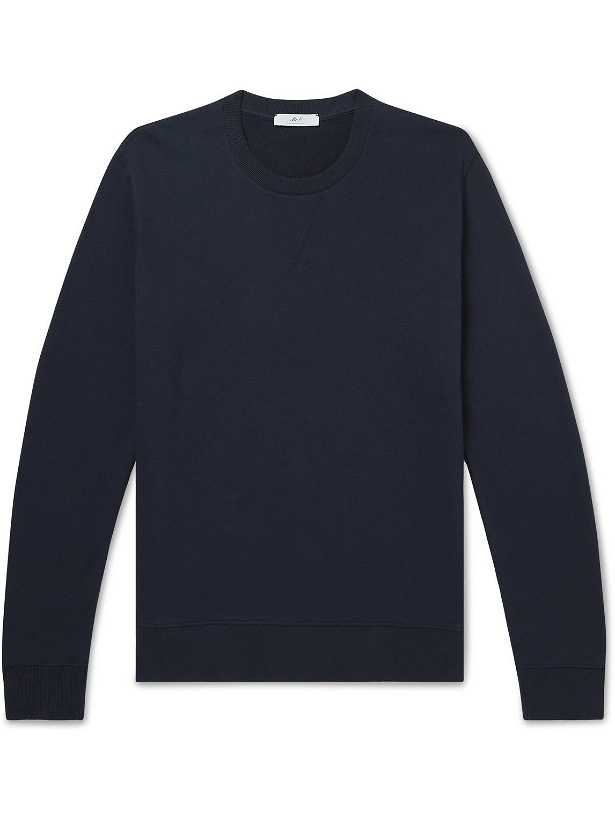 Photo: Mr P. - Organic Cotton-Jersey Sweatshirt - Blue