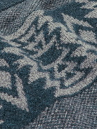 Peter Millar - Merino Wool-Blend Jacquard Sweater - Blue