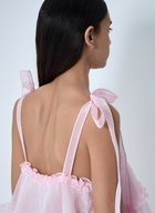 Cecilie Bahnsen Ruffle Trim Midi Dress