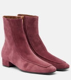 Herbert Levine Shadow Ban suede ankle boots