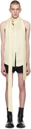 EGONlab Off-White Backless Shirt