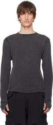 Entire Studios Gray Thermal Long Sleeve T-Shirt