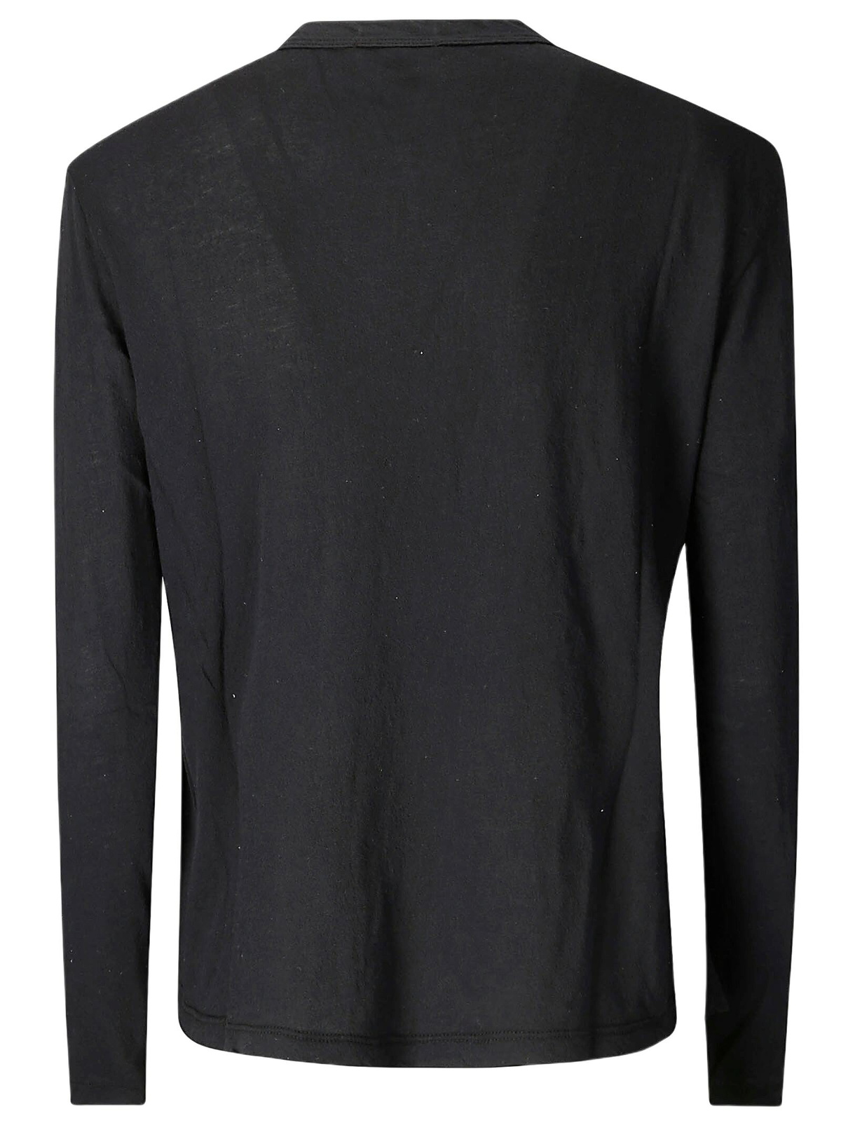 James Perse Crepe Jersey Oversized L/s Crew