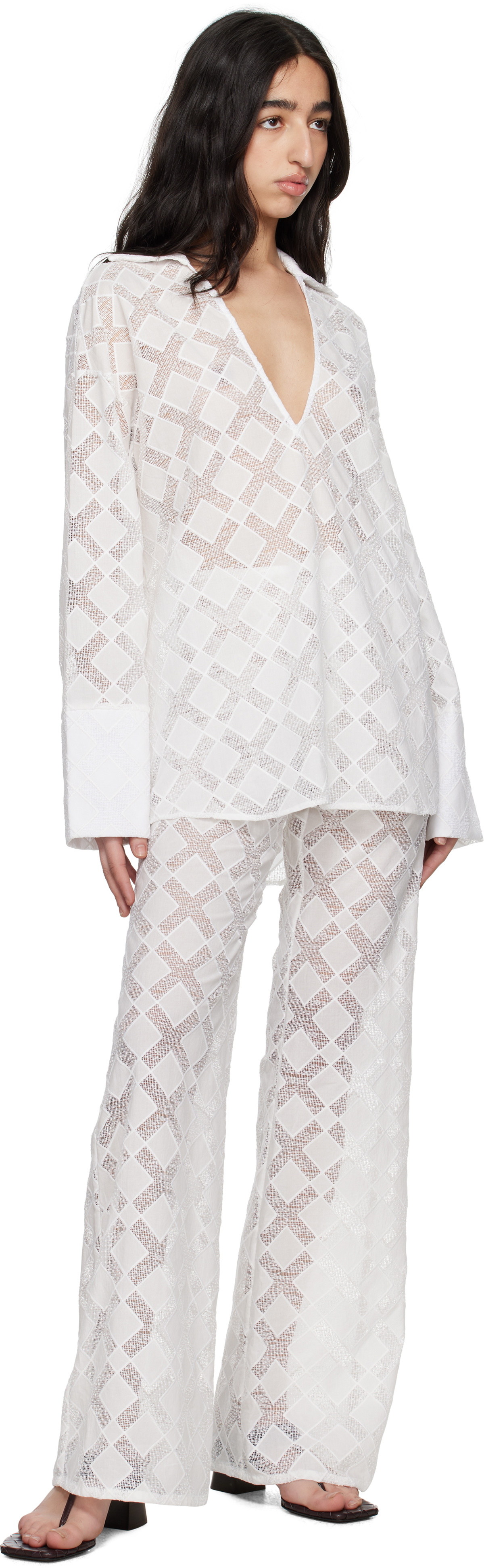 TOVE White Luisa Shirt