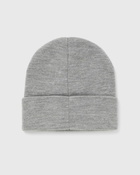 Fucking Awesome Stamp Cuff Beanie Grey - Mens - Beanies