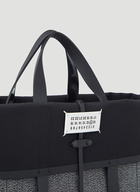 Logo Patch Tote Bag in Grey