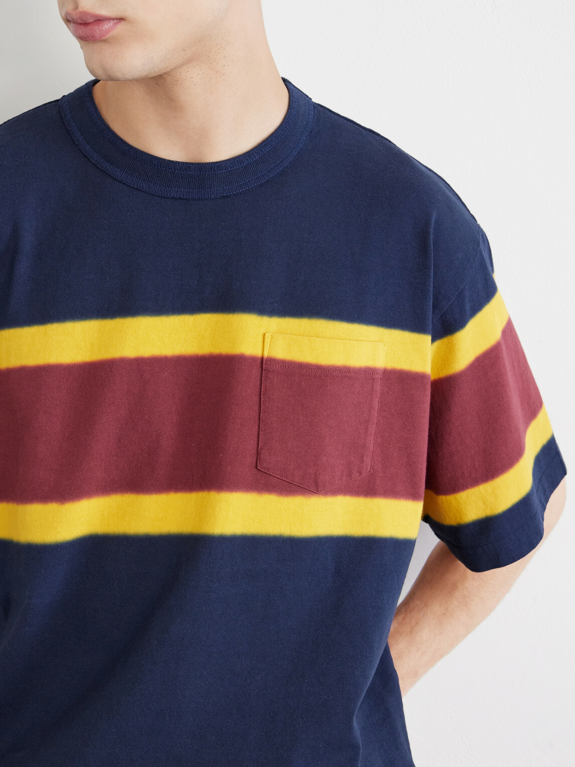 Sacai - Chusen-Dyed Cotton-Jersey T-Shirt - Blue
