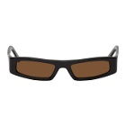 NOR Black Continuum Micro Sunglasses