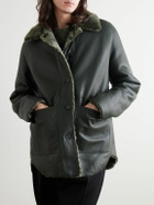 Jil Sander - Reversible Shearling Jacket - Green
