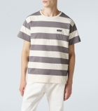 Miu Miu Striped cotton jersey T-shirt