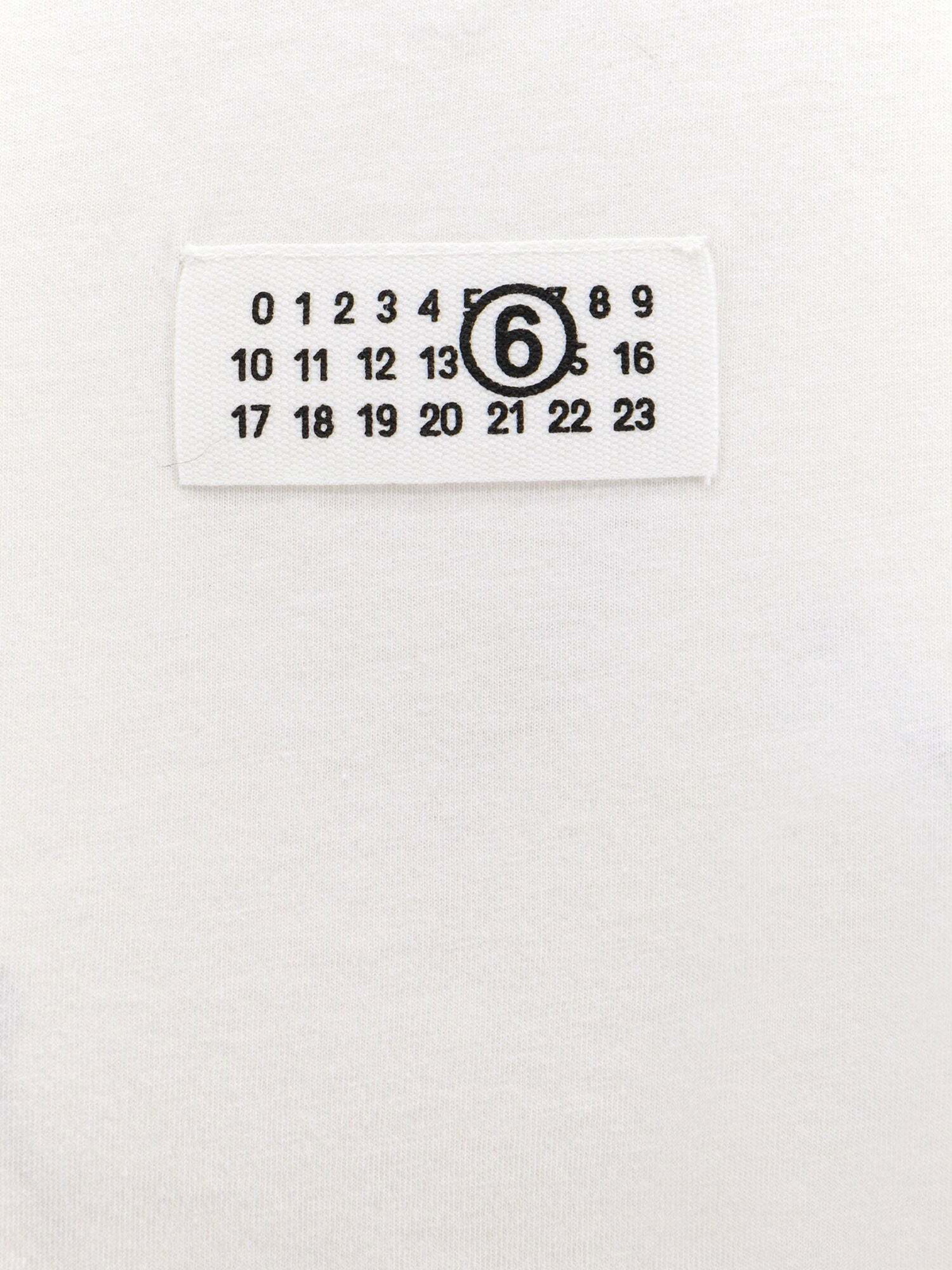 MM6 Maison Margiela Women's Oversize Fit Shirt White