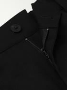 Jacquemus - Croisière Tapered Pleated Cotton Trousers - Black