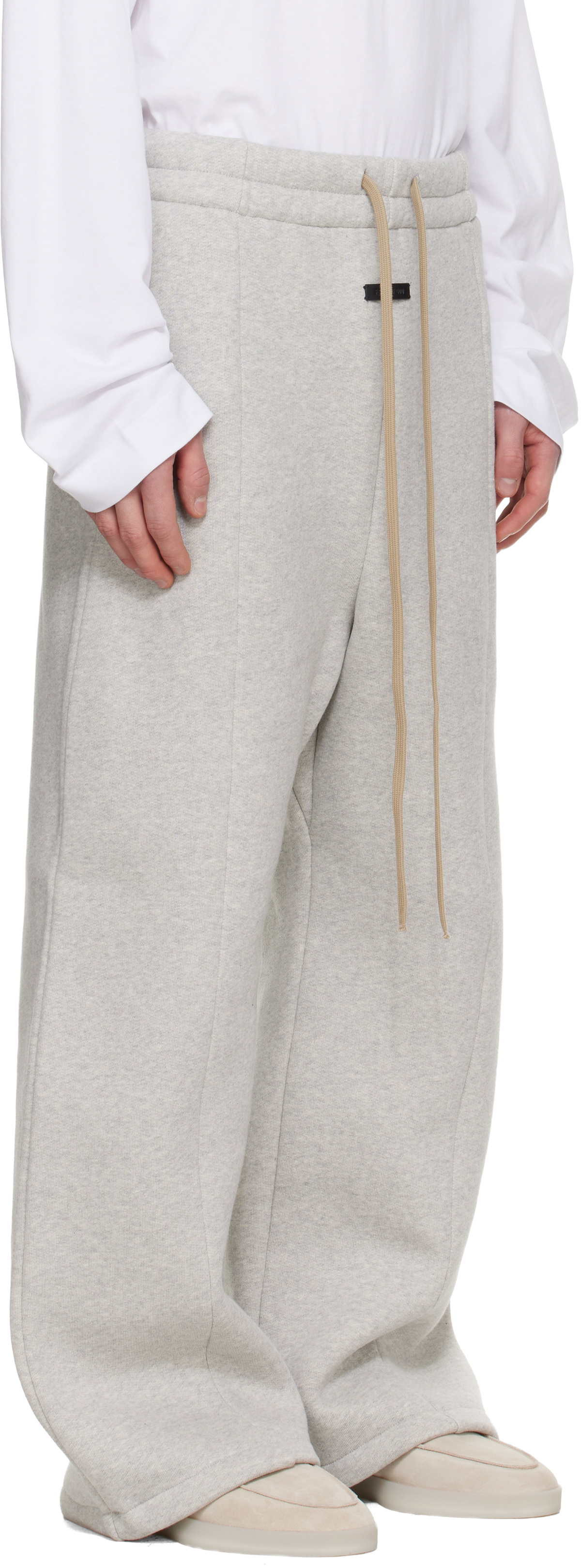 Fear of God Gray Wide Leg Sweatpants
