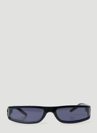 Wrap Around Sunglasses in Black