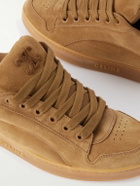 CELINE - Huntington Suede and Mesh Sneakers - Brown