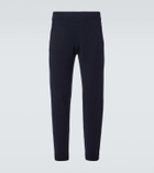 Allude Wool and cashmere sweatpants