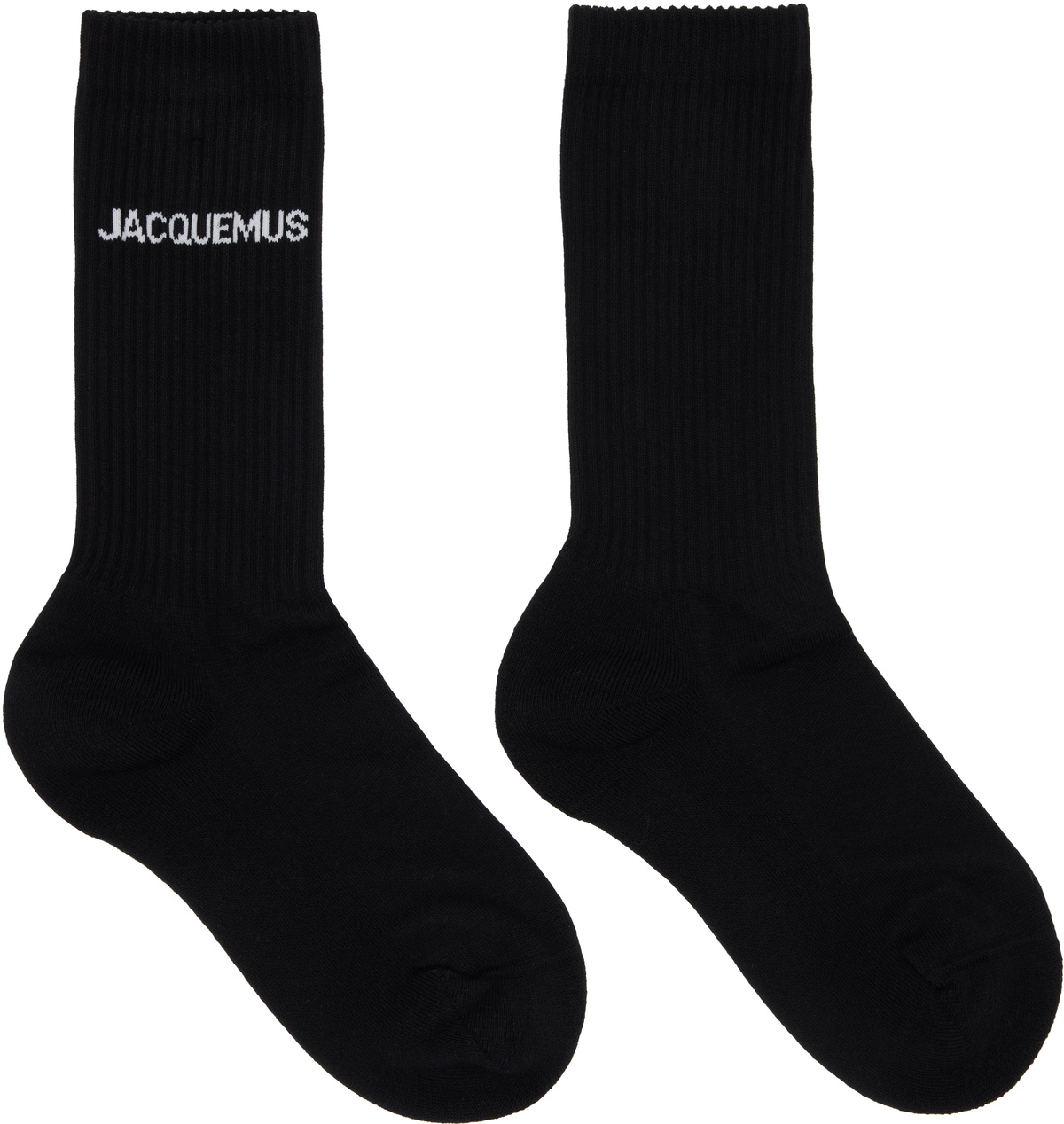 JACQUEMUS Black Les Classiques 'The Jacquemus' Socks